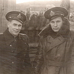 1950-е офицерские годы (после выпуска в 1952 году).