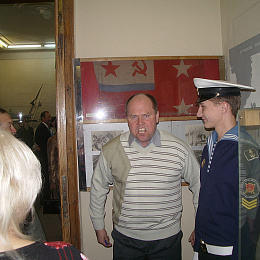 20.09.08. кап. 1 ранга Акимов вспоминает свою службу в Училище начальником 1 факультета.