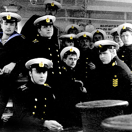 1977. УК Бородино. Стоят слева: Заярный, Шапрынский, Каленников, Коваленко, Поспелов, Соколов, Сорокин, Панков. Сидят слева: Иконников, Кузин, Акимов.