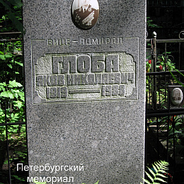 Памятник на Богословском кладбище.
