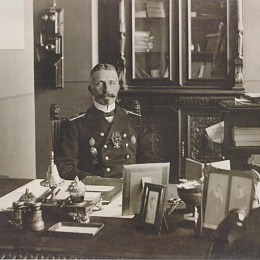 Начальник Морского генерального штаба вице-адмирал А. И. Русин. 1910-е&