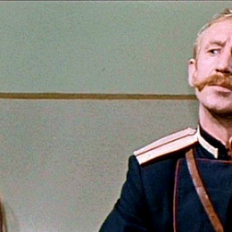 М. Толкачёв в роли начальника полиции в х/ф "Опасные гастроли"  (1969).