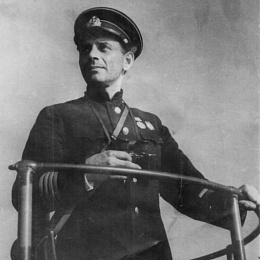 31.10.1942 г. Командир по оперативной части штаба Охраны водного района Ленинградской ВМБ капитана 2-го ранга Богданович А.М.