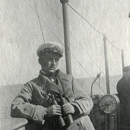 Хомутов М.Д. на &amp;amp;quot;Рулевом&amp;amp;quot;. 1941 г.