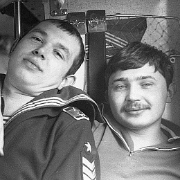 1977. Поезд Мурманск-Ленинград. В систему.. Викулин и Падерин
