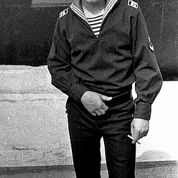 1974. Практика на крейсере Киров. Где то в Таллине.